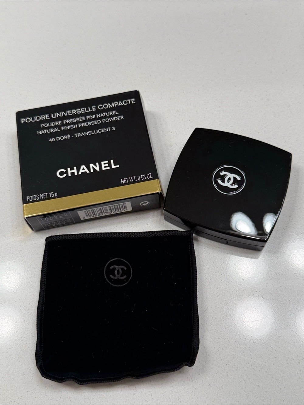 CHANEL Poudre Universelle Compacte 40 Dore Translucent 3 NIB - Picture 3 of 6